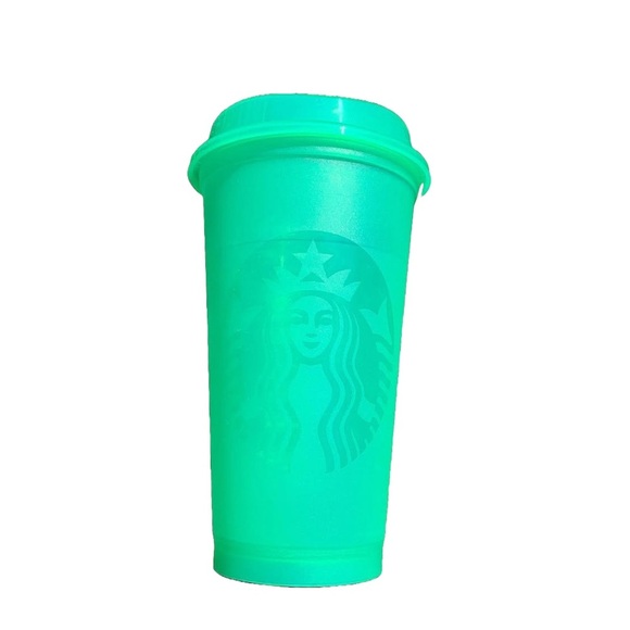 Green Starbucks Green Reusable Tumbler - Picture 1 of 2
